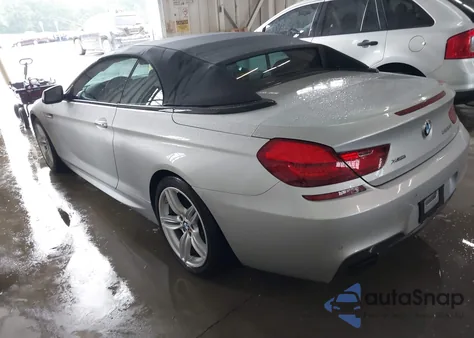 2014 BMW 650I xDrive from USA, damaged, VIN WBAYP1C54ED216684